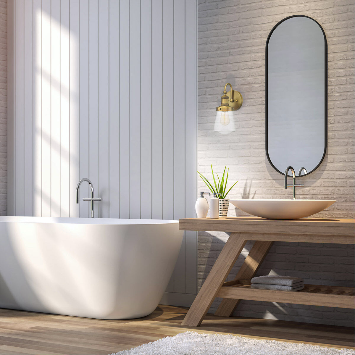 Taylor 1 Light 5 inch Old Satin Brass Wall Sconce Wall Light